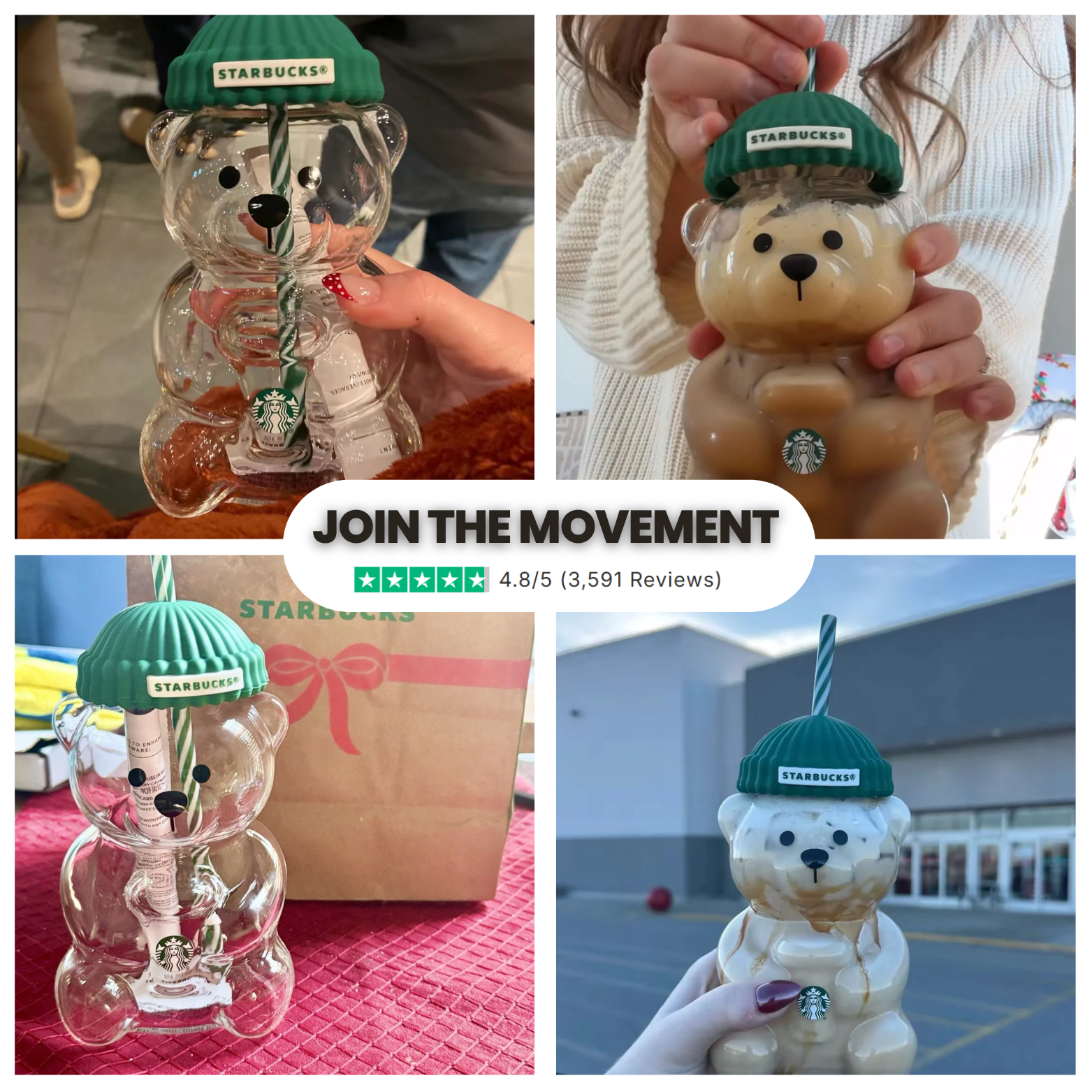 Viral Bearista Cup